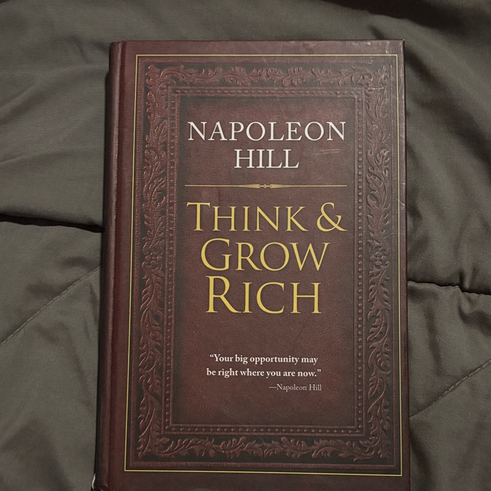 Napoleon Hill Think & Grow Rich Book